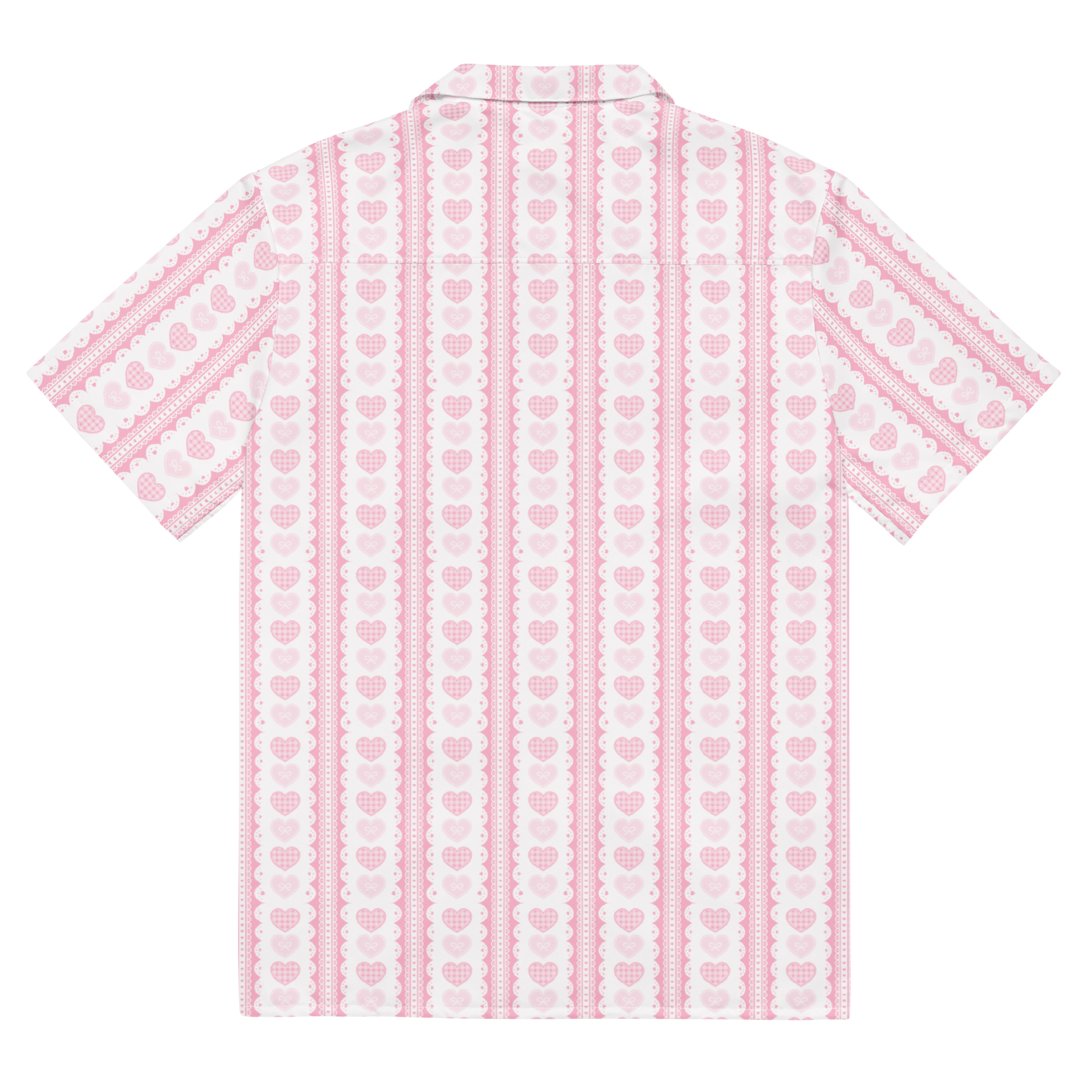 Heart Lace Button Shirt