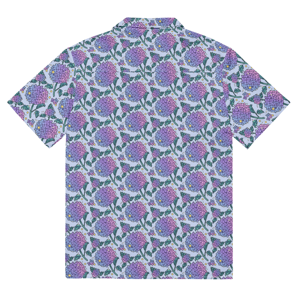 Hydrangea Button Shirt