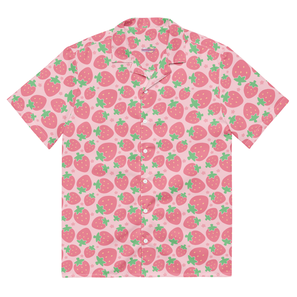 Strawberry Button Shirt