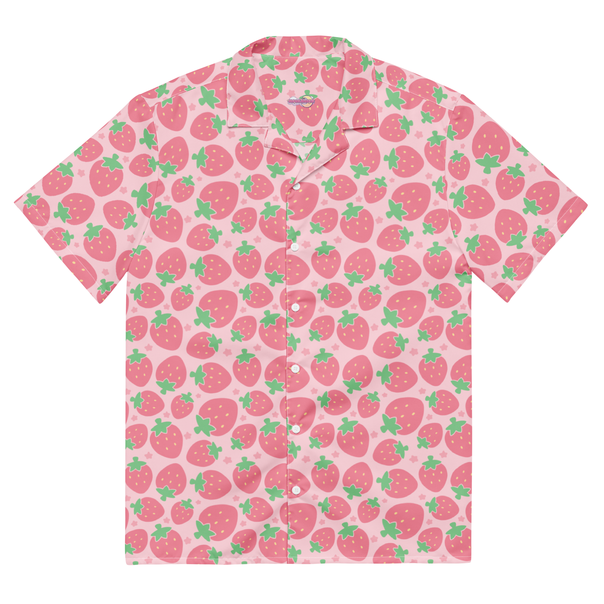 Strawberry Button Shirt