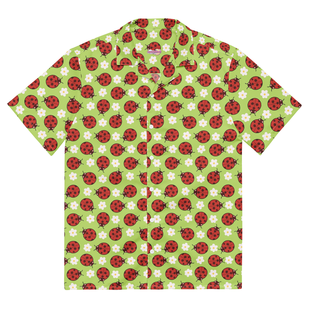 Ladybug Button Shirt
