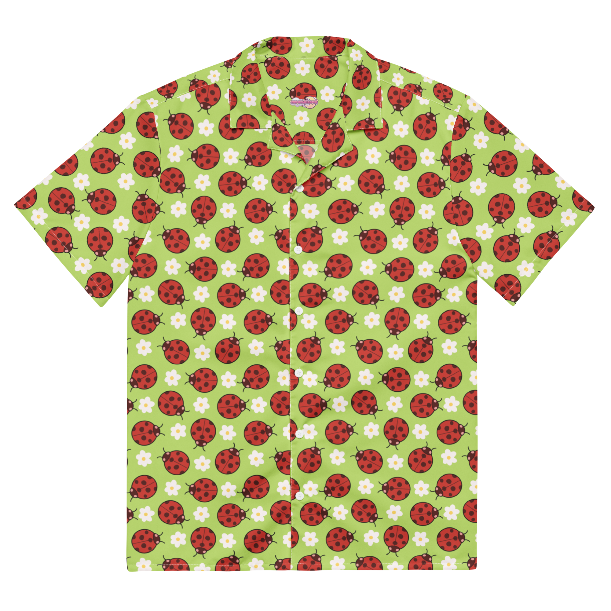 Ladybug Button Shirt