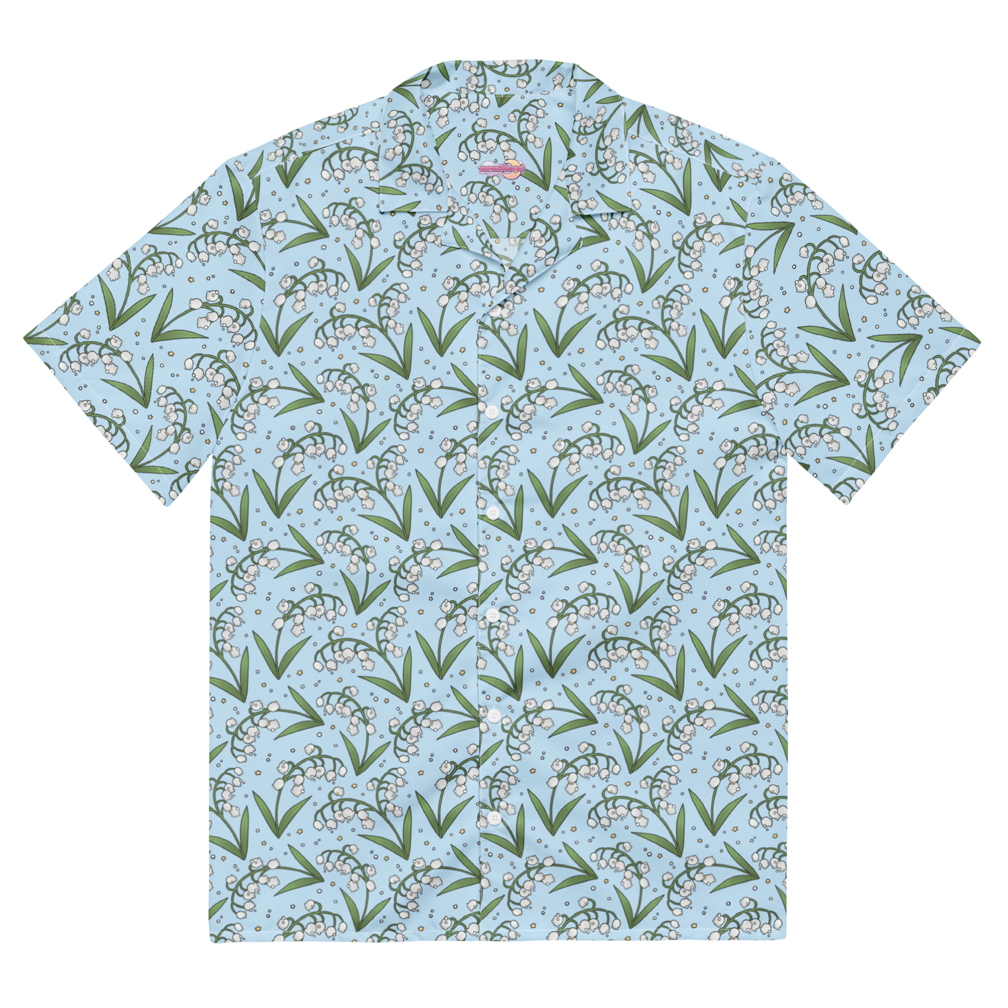 Lily of the Valley Button Shirt