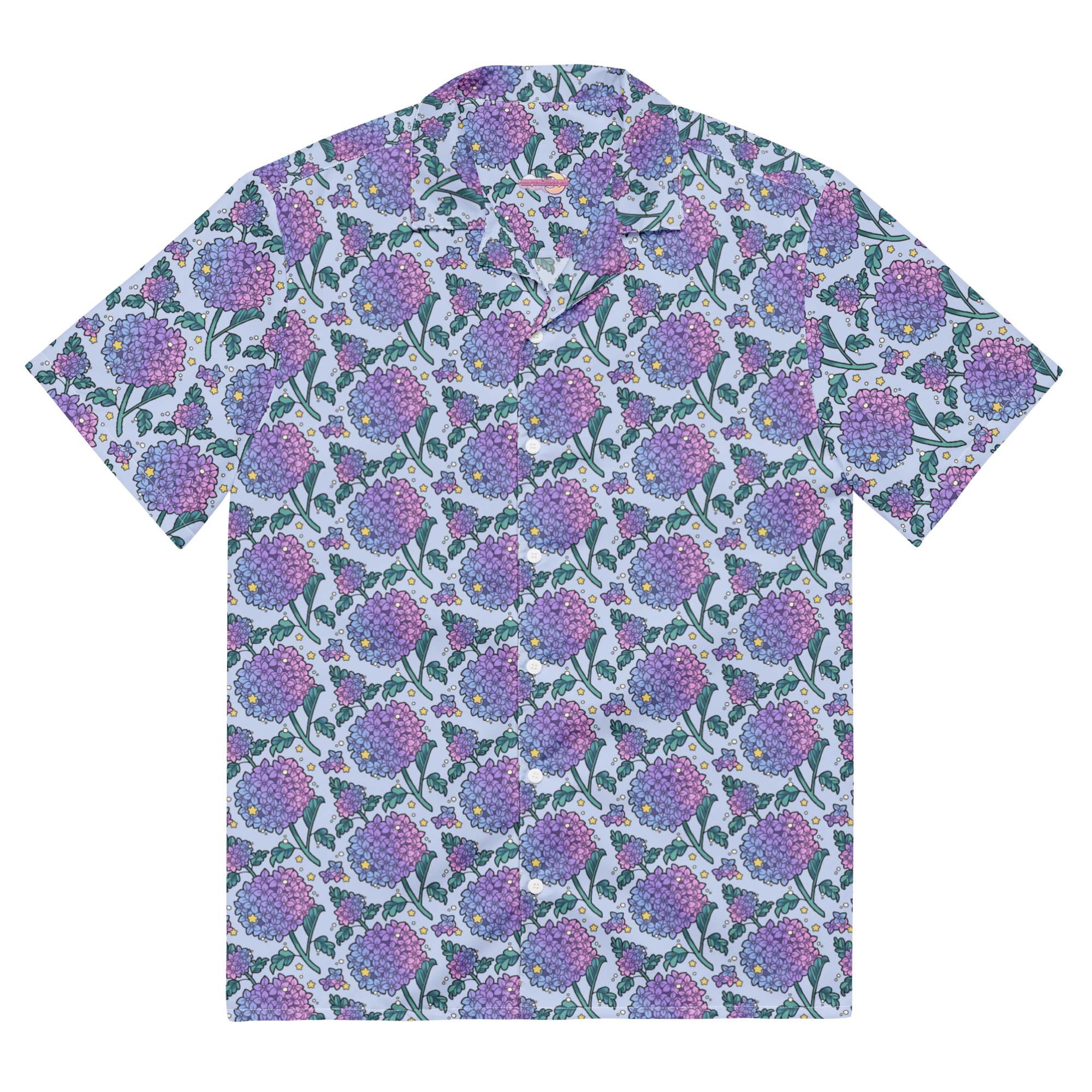 Hydrangea Button Shirt