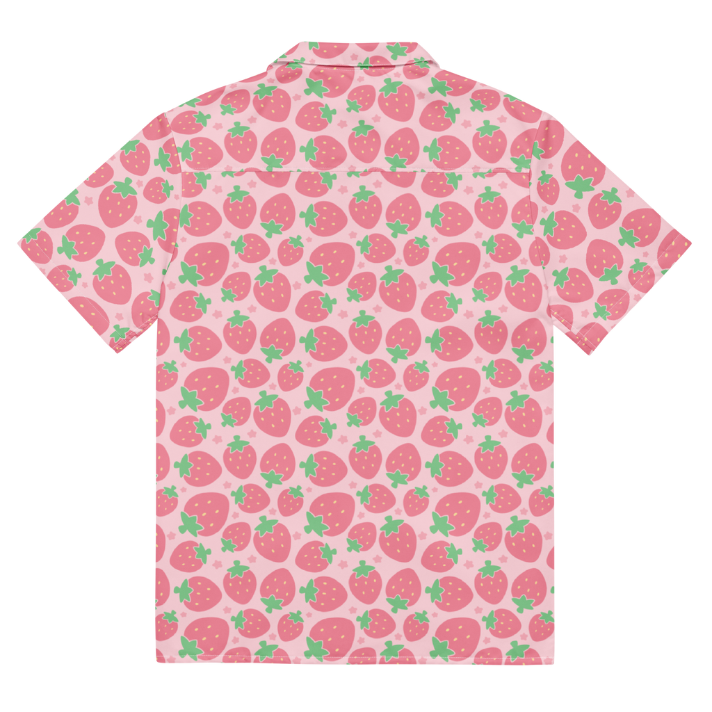 Strawberry Button Shirt